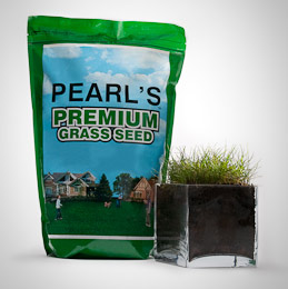 Pearl's Premium Ultra Low Maintenance Lawn Seed, Shady Mixture